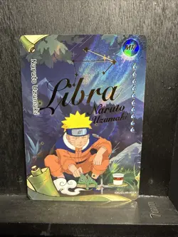 Kayou Naruto Uzumaki Libra Card NRSA01-MR-001L4 English - Image 2