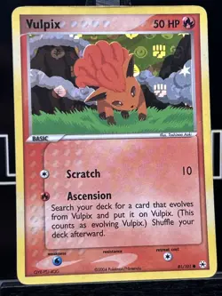 Vulpix 81/101 Hidden Legends Reverse Holo Pokemon Card - Image 3