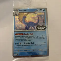 Pokemon Aurorus Promo Card Pack Perfect Order Sealed English TCG 2026 - Image 4