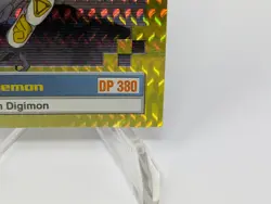 1999 Digimon Angemon 33 of 34 Exclusive Preview Card Silver Prism Card LP - Image 5
