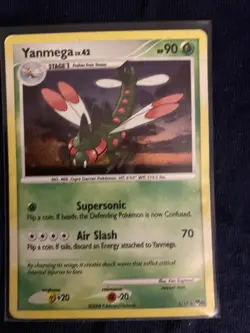 Yanmega 5/17 Holo Rare - 200 POP Series 8 - LP Pokemon Card - Image 1