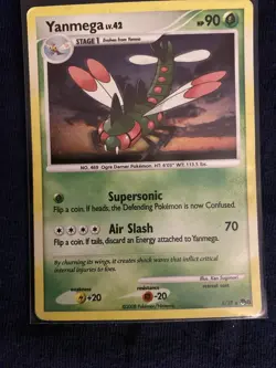 Yanmega 5/17 Holo Rare - 200 POP Series 8 - LP Pokemon Card - Image 2