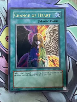 MRD-060 Change Of Heart Ultra Rare Excellent Condition Yugioh Card (2) - Image 1