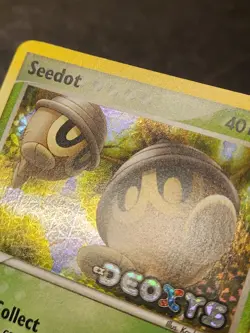 Pokemon Card - Seedot Deoxys 71/107 Reverse Holo Stamped - Image 3