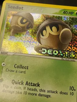 Pokemon Card - Seedot Deoxys 71/107 Reverse Holo Stamped - Image 5