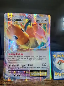 Pokemon XY Evolutions Dragonite EX 72/108 & Mewtwo EX 52/108 JUMBO CARDS Kanto P - Image 3