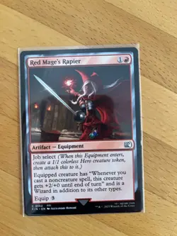 MTG English Final Fantasy: Red Mage's Rapier (C) 0152 - Image 1