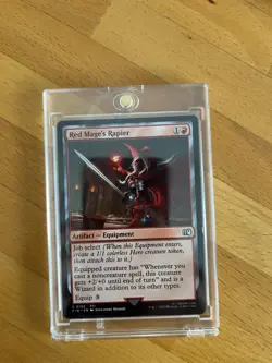 MTG English Final Fantasy: Red Mage's Rapier (C) 0152 - Image 2