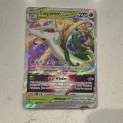 Pokemon Serperior VSTAR & Blastoise EX Holo Cards VSTAR Power Ability Lot of 2 - Image 1