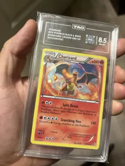 Charizard 20/149 HOLO Rare Black & White Boundaries Crossed 2012 Pokemon Card - Image 2