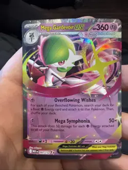Mega Gardevoir ex 060/132 Holo Pokemon TCG Card Mega Evolution 2025 NEAR MINT - Image 1