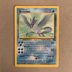 Articuno 17/62 Non Holo Fossil Set Rare Pokemon Card WOTC MP/HP - Image 1