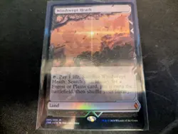 MTG Magic the Gathering FOIL Windswept Heath Expedition ZNE! - Image 1