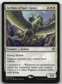 Archon of Sun's Grace R Theros Beyond Death 3 LP - Image 1