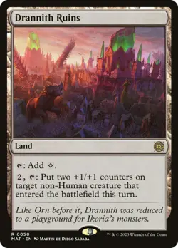 MTG Drannith Ruins [March of the Machine: The Aftermath] Foil Near Mint Magic - Image 1