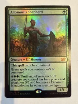 MTG Allosaurus Shepherd - Double Masters 2022 (2X2) NM foil - Image 1