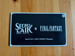 MTG Magic Final Fantasy Secret Lair Weapons Set English Non-Foil - Image 1