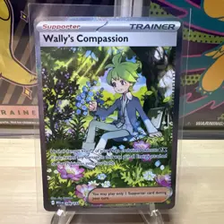 Pokemon TCG Mega Evolutions Wally's Compassion 186/132 Full Art Holo - Image 1