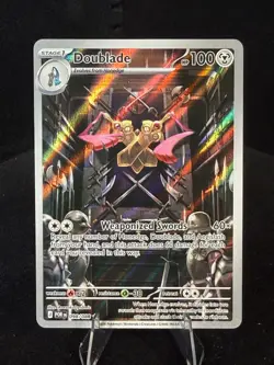 2026 Pokemon - DOUBLADE - IR Illustration Rare - PERFECT ORDER - 098/088 - Image 1