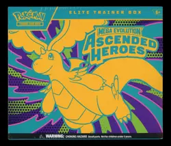 Pokemon TCG - Ascended Heroes - ETB Elite Trainer Box - SEALED - Image 1