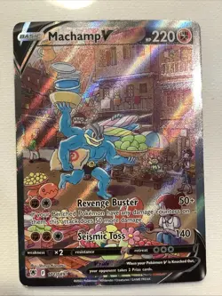 Pokemon TCG Machamp v Sir Astral Radiance Alternate Full Art Card 172/189 - Image 2