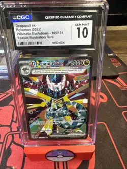 Dragapult Ex 165/131 Pokemon Prismatic Evolutions SIR rare CGC 10 Gem Mint - Image 1