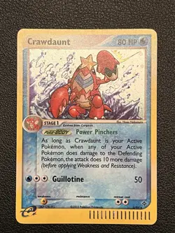Crawdaunt 3/97 Ex Dragon Holo Rare Near Mint Pokemon 2003 - Image 1