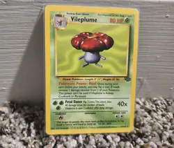 Pokemon TCG Vileplume Jungle 31/64 Regular LP - Image 1