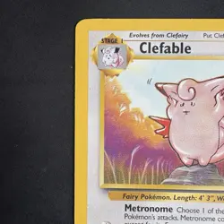 Vintage Pokemon Non-holo Rare Clefable 17/64 Jungle WotC 1999 - Image 2