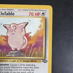 Vintage Pokemon Non-holo Rare Clefable 17/64 Jungle WotC 1999 - Image 3