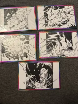 Pokemon Sketch Edition Art Boards Lot 96+ Special Boards - Image 1