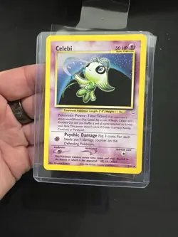 Pokemon TCG Celebi 3/64 Neo Revelation Holo Rare 2001 Great Shape - Image 1