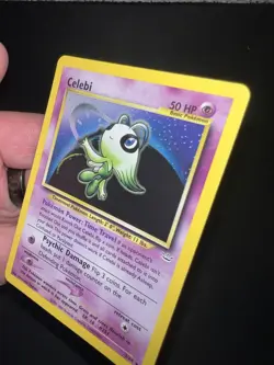 Pokemon TCG Celebi 3/64 Neo Revelation Holo Rare 2001 Great Shape - Image 5