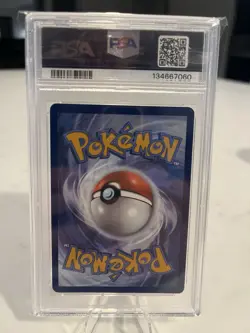 Team Rocket's Moltres EX 208/182 Ultra Rare Pokemon PSA 10 - Image 2