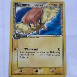 Pidgeotto (Delta Species Holo) Holon Phantoms Stamped # 49/110 Pokemon TCG - HP - Image 1