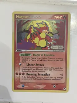Pokemon TCG Magmar EX Legend Maker 21/92 Reverse Holo Rare Stamped Legend Maker - Image 1