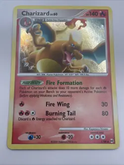 Charizard 1/99 Arceus Holo Rare Pokemon TCG 2009 - Image 1
