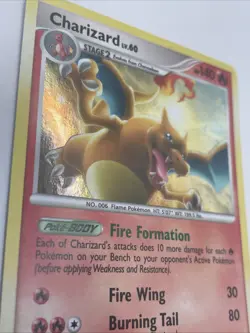 Charizard 1/99 Arceus Holo Rare Pokemon TCG 2009 - Image 3