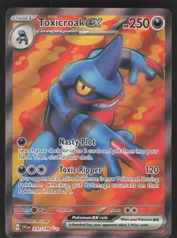 Toxicroak ex 232/198 Ultra Rare Pokemon TCG SV01: Scarlet & Violet Base Set NM - Image 1