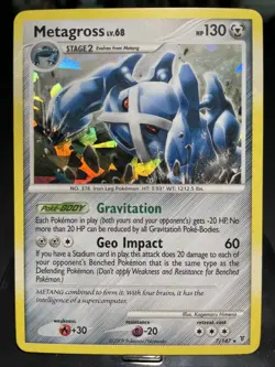 Metagross 7/147 Cracked Ice Holo Supreme Victors NM-LP - Image 1