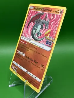 Pokemon Radiant Charizard 011/078 Pokemon GO Holo Rare - Image 2