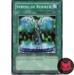 Yugioh Spring of Rebirth DB2-EN185 Common NM - Image 1