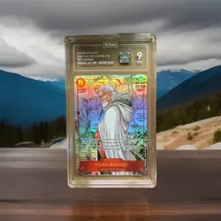 Tag 9 Silvers Rayleigh OP08-118 Manga Alt Art SEC ONE PIECE Card ENGLISH - Image 1