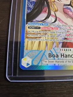 Boa Hancock Leader Alt Art One Piece TCG NM English OP14-041 - Image 4