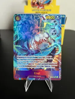 One Piece TCG - Enel (OP15-118) (Alt Art) SEC - Adventure on Kami's Island - Image 1