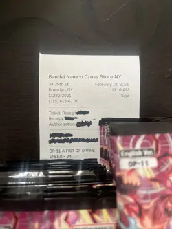 One Piece OP-11 A Fist of Divine Speed Booster No Box 24 Packs Read Descri - Image 2