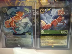 Disney Lorcana-Winterspell- Tod Enchanted and Legendary Set - Image 1