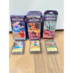 Disney Lorcana Complete The First Chapter Starter Decks Lot (No Boosters) - Image 2