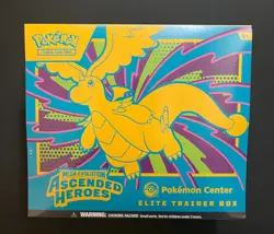 Pokemon Center Exclusive Elite Trainer Box Mega Evolution Ascended Heroes ETB - Image 1