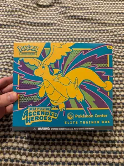 Pokemon Mega Evolution Ascended Heroes Pokemon Center Elite Trainer Box - Image 1